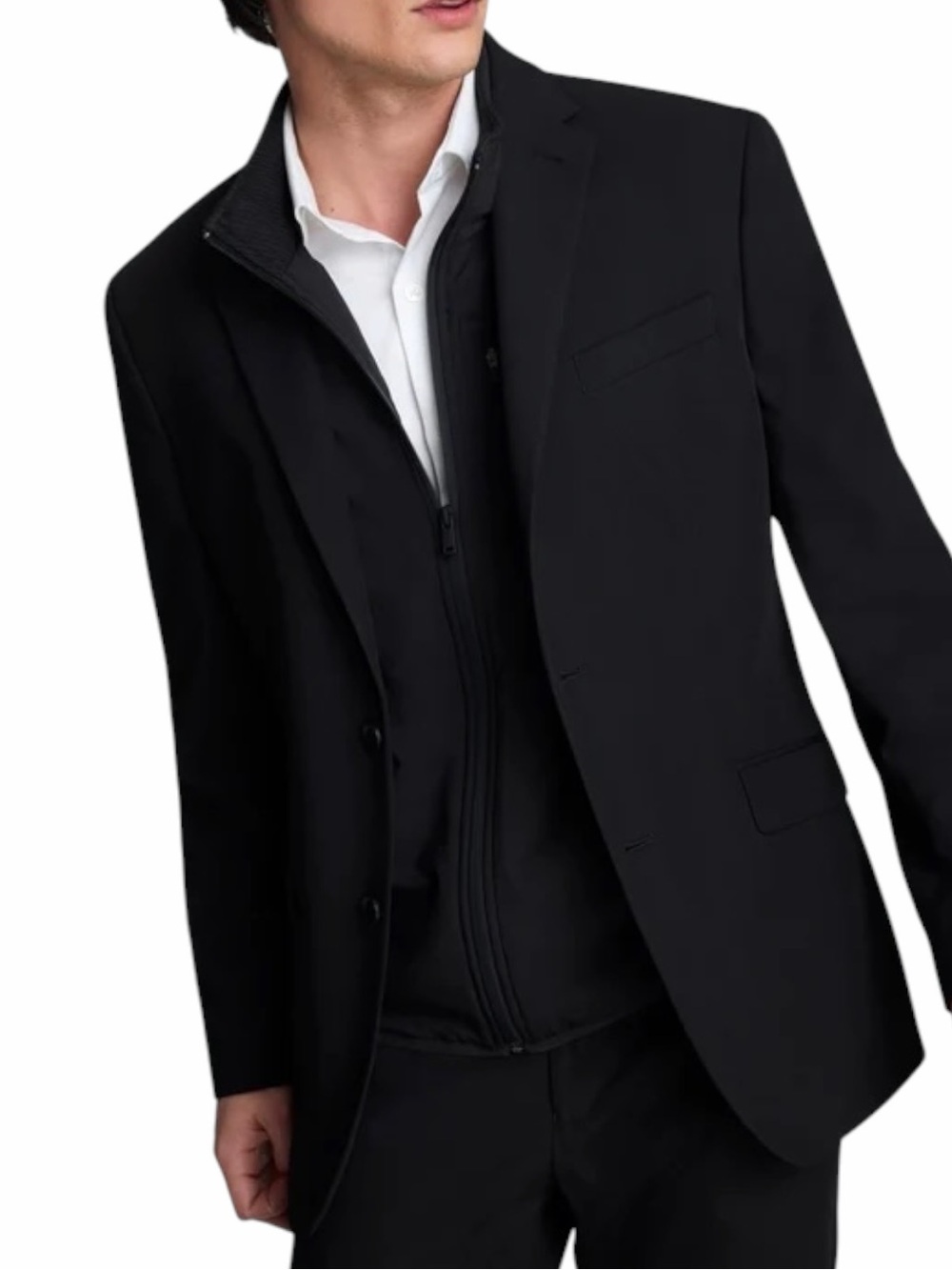 Awearness Kenneth Cole Slim-fit Stretch Suit Separates Size: 36 Regular Jacket